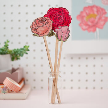 Wooden Roses Gift Set, 4 of 4