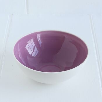 Handmade Colourful Porcelain Pasta Bowl, 11 of 12