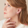 Skinny Gold And Silver Filigree Ethnic Boho Hoop Earrings, thumbnail 6 of 11