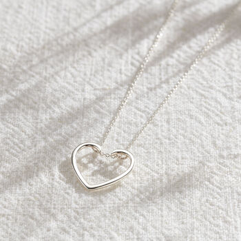 Personalised Heart Ring Holder Necklace, 4 of 8