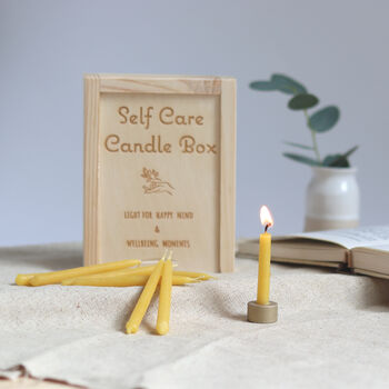 Self Care Candle Box | 20 Minute Candle Relaxation Set, 4 of 4