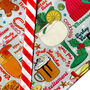 Christmas Foodie Unisex Cotton Apron With Front Pocket, thumbnail 7 of 11