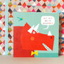 Hip Hip Happy Birthday Card, thumbnail 4 of 5