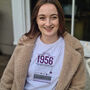 70th Birthday Gift T Shirt Of The Year 1956, thumbnail 3 of 9