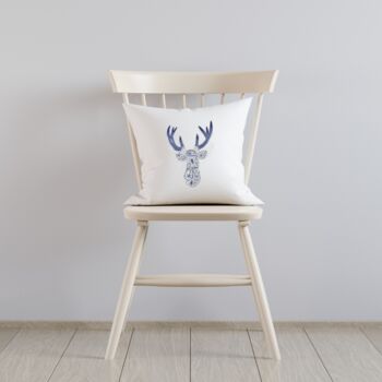 Stag Cushion Beginners Embroidery Kit, 5 of 5