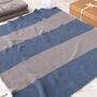 Boys Blue Blanket, Cardigan, Bobble Hat And Mittens, thumbnail 2 of 12