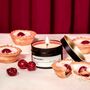 Cherry Bakewell Candle | British Tart Inspired Fragrance | Cosy Bakery Candle Gift, thumbnail 2 of 2