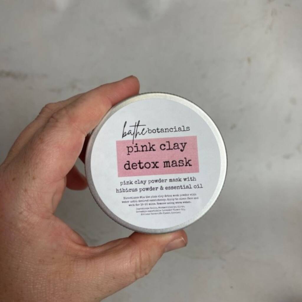 Pink Clay Detox Face Mask, 1 of 3