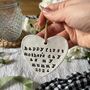 1st Mother's Day Personalised Gift, Heart New Mum Keepsake, Mother's Day, thumbnail 1 of 4