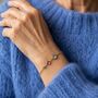 Three Generations Birthstone Bracelet, thumbnail 1 of 9