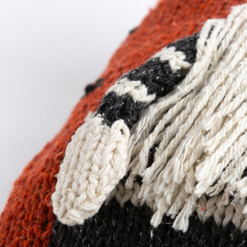 Halloween Gonk Cushion Knitting Kit, 6 of 10