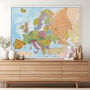 Europe Wall Map, thumbnail 7 of 8