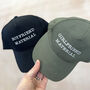 Boyfriend Material Embroidered Caps, thumbnail 1 of 4