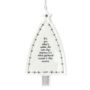 East Of India Porcelain Christmas Tree Under The Tree, thumbnail 2 of 3