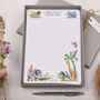 A5 Personalised Letter Writing Paper Safari Animals, thumbnail 1 of 4