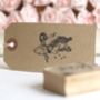 Personalised Fairy Design Rubber Stamp, thumbnail 3 of 3