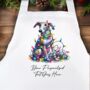 Personalised Greyhound In Christmas Lights, thumbnail 2 of 10