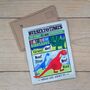 Crinkly Cloth Baby Newspaper Book Rainbow Dinosaurs, thumbnail 1 of 3