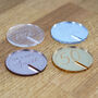 Any Occasion Sparkly Circle Wine Glass Charms, thumbnail 3 of 4