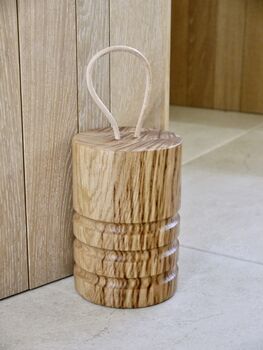 Personalised Handmade Wooden Door Stop, 11 of 12
