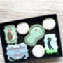 Personalised Biscuit Gift Box For Golfers, thumbnail 7 of 9
