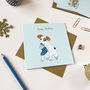 Festive Jack Russell Christmas Card, thumbnail 2 of 2
