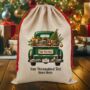 Personalised Christmas Vintage Truck Gift Sack, thumbnail 9 of 9