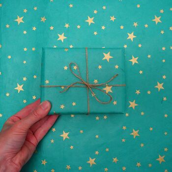 Star Lokta Gift Wrap, 2 of 9
