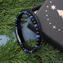 Christmas Personalised Multi Layered Beaded Leather Bracelet For Men, thumbnail 8 of 11