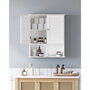 Wall Mounted Bathroom Cabinet With Double Doors, thumbnail 1 of 5