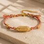 Lucky Friendship 18k Gold Plated Waterproof Bracelet, thumbnail 1 of 4