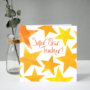 Super Star Teacher Card, 6 of 9