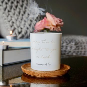 A Light To You In Dark Moments Scented Candle, 3 of 5