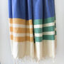 Personalised Cotton Throw Shawl Towel, Gift Set For Mothers, thumbnail 6 of 11