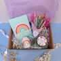 Rainbow Gift Hamper With Dried Flowers, thumbnail 2 of 4