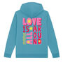 Love Is All Around Hoodie, thumbnail 3 of 10