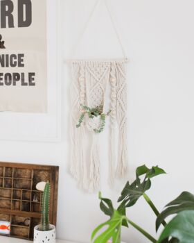 The Macramé Plant Hanger Craft Kit, 8 of 9