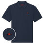 Organic Cotton Embroidered F1 Car Polo Shirt, thumbnail 2 of 2