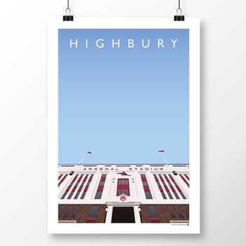 Arsenal Fc Highbury Poster, 2 of 8