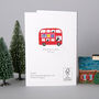 A Set Of Six London Street Christmas Cards, thumbnail 2 of 2
