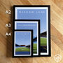 England Football Wembley Stadium Twin Towers Poster, thumbnail 5 of 8