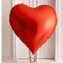 Red Xxl Heart Foil Balloon, thumbnail 4 of 4