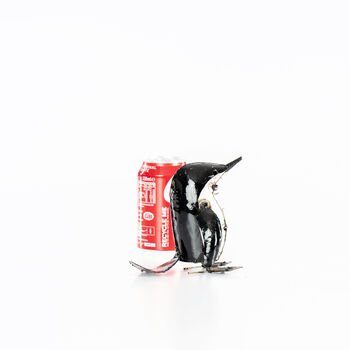 Miniature Penguin Metal Sculpture, 9 of 10