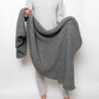 Nyssa Merino Blanket Beginner Knitting Kit, thumbnail 1 of 10