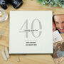 Personalised 50th Birthday Square Photo Album, thumbnail 6 of 6