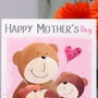 Personalised Bear Mother's Day Card, thumbnail 2 of 5