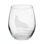 Personalised Seal Engraved Glass, thumbnail 2 of 6