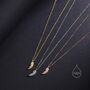 Tiny And Delicate Angel Wing Pendant Necklace, thumbnail 6 of 11