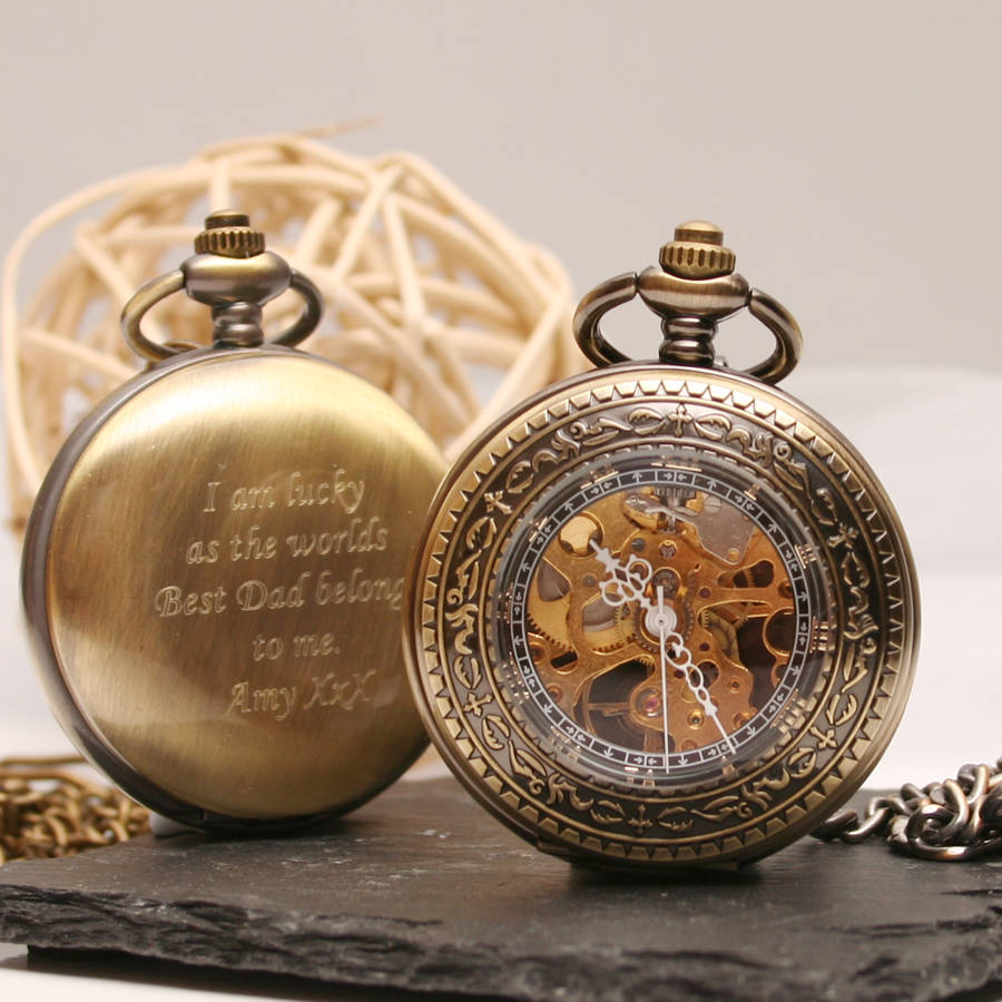 Photo engraved pocket watch new arrivals