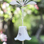 Ornate Hanging Heart Garden Wind Chime, thumbnail 6 of 9